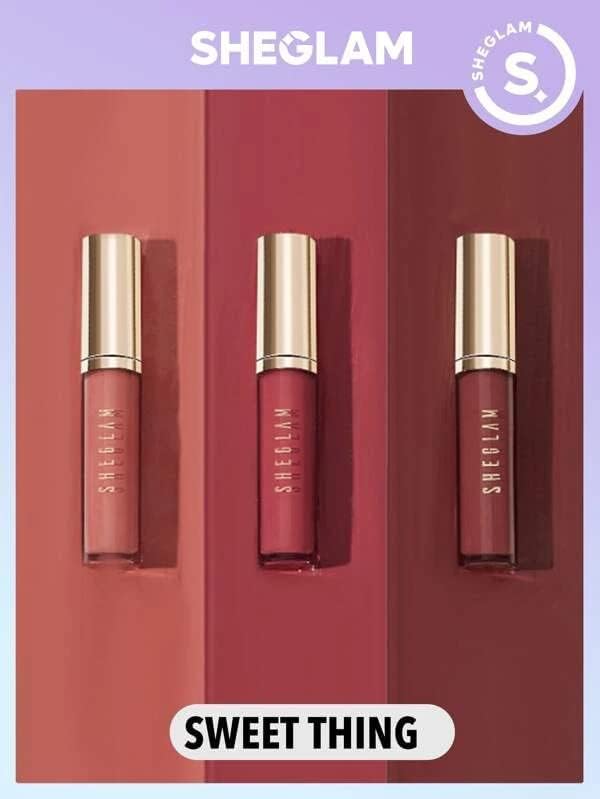 Sheglam Liquid Lipstick Mini Set No.Sweet Thing ORIGINAL