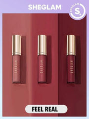 Sheglam Liquid Lipstick Mini Set No.FEEL REAL ORIGINAL