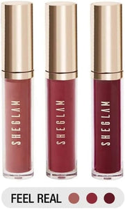 Sheglam Liquid Lipstick Mini Set No.FEEL REAL ORIGINAL