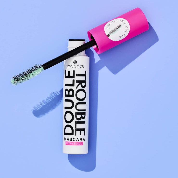 Essence Double Trouble Mascara (Extra Black,12ml)