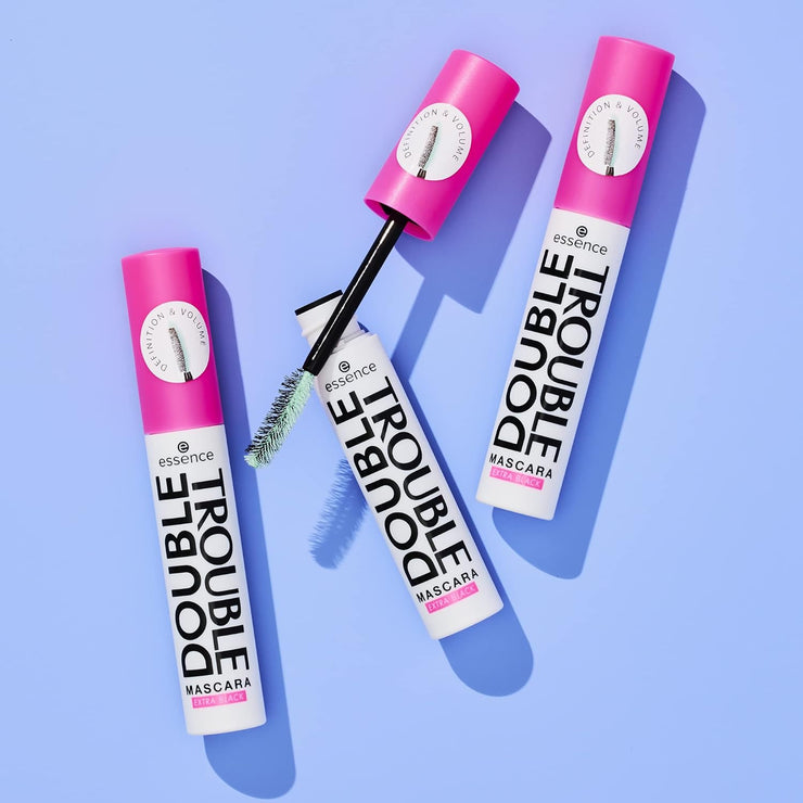 Essence Double Trouble Mascara (Extra Black,12ml)