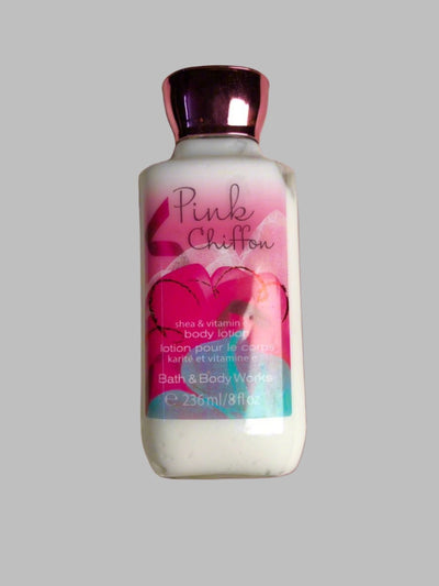 bath and body works lotion pink chiffon