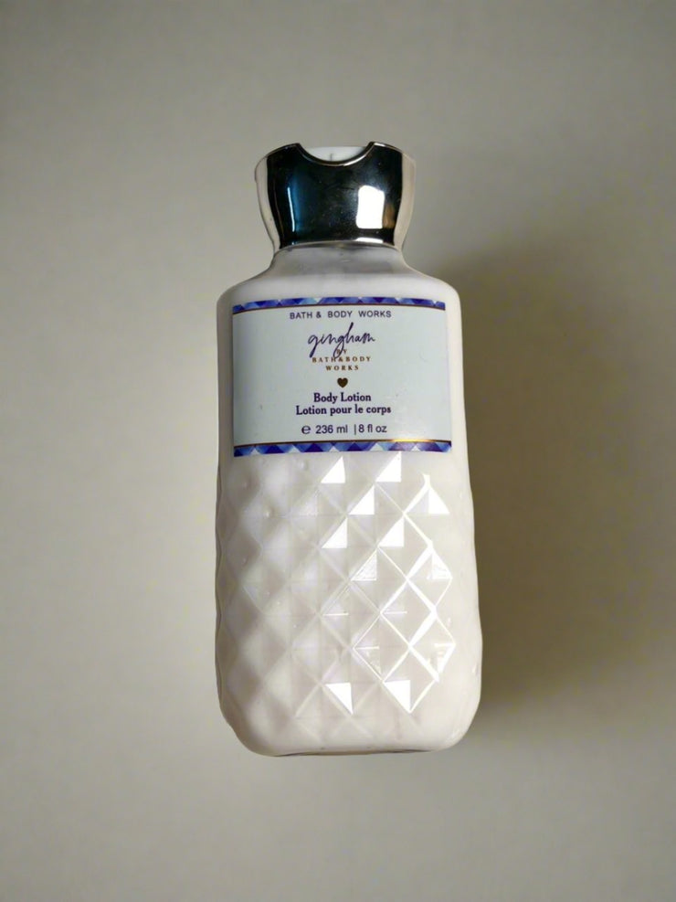 High copy Bath & Body Works Gingham Body Lotion